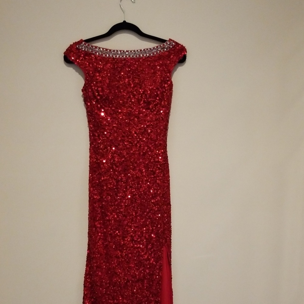 Sequence Prom dress